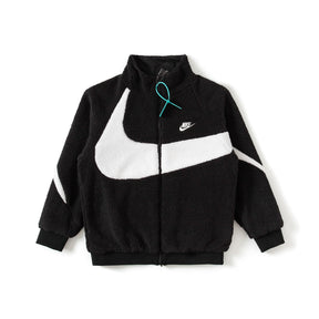 Jaqueta Nike Fleece Big Swoosh (reversível)
