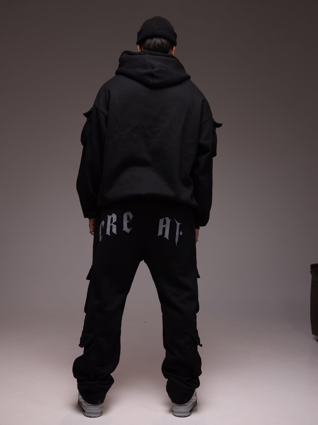 CONJUNTO MOLETOM CREAT BLAC