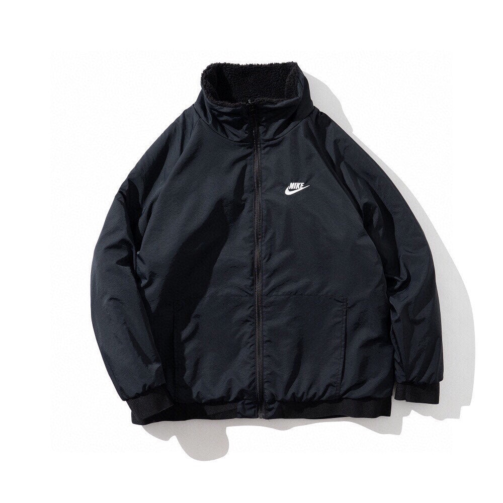 Jaqueta Nike Fleece Big Swoosh (reversível)