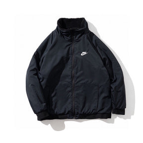 Jaqueta Nike Fleece Big Swoosh (reversível)